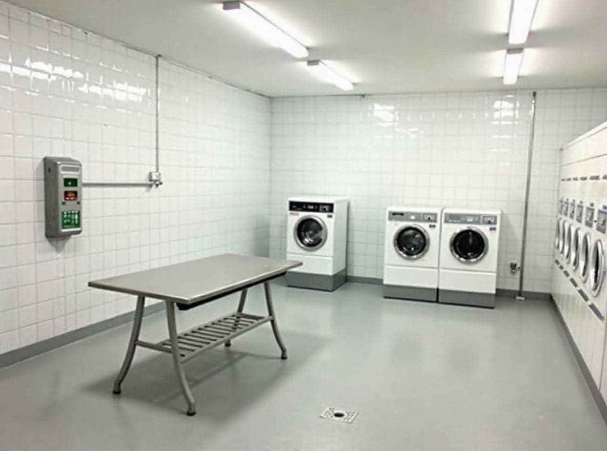 Laundry room — after digital enhancement
