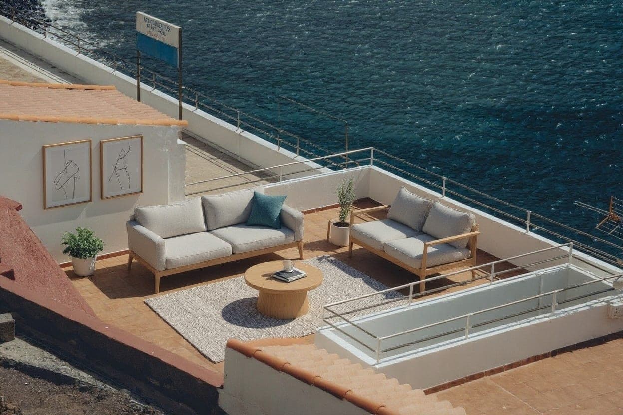 Balcony — after digital enhancement