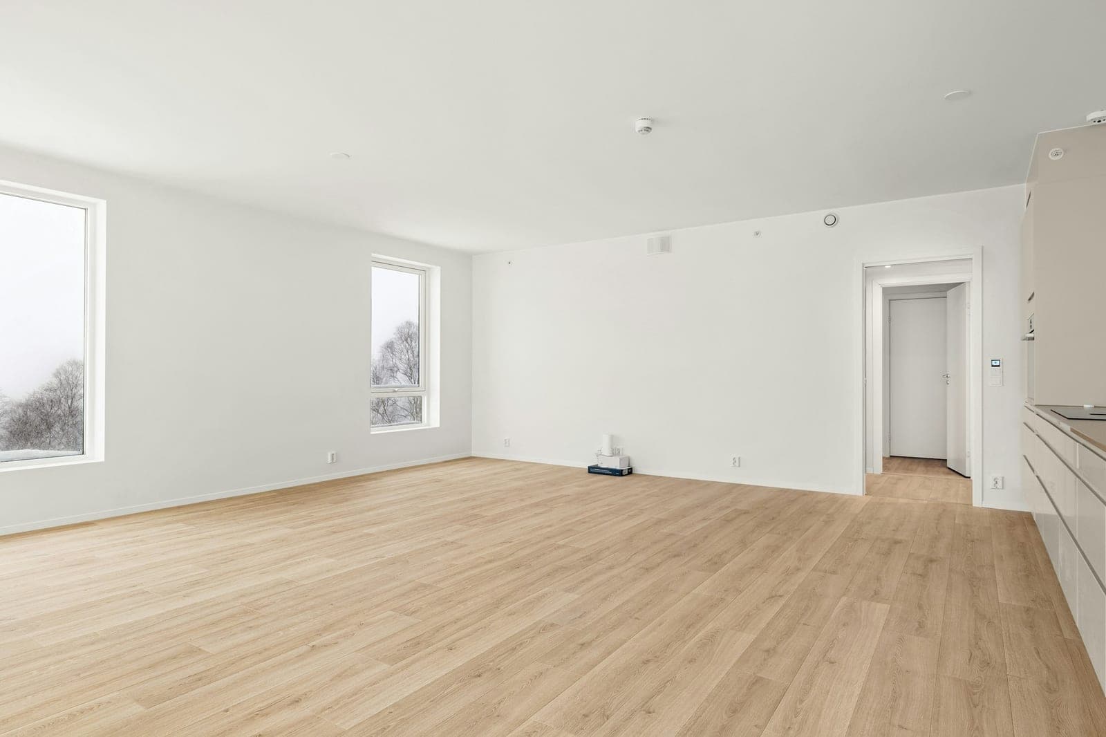 Dining room — before staging